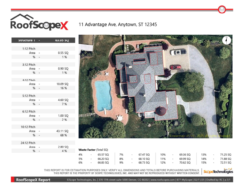 RoofScopeX sample report thumbnail